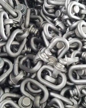 Almacén de cáncamos de elevación semiterminados y stock