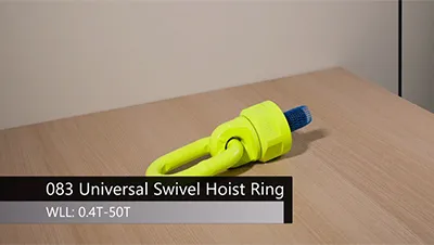 Cáncamo giratorio (0.4-50t)