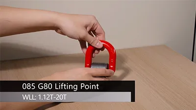 Cáncamo soldable G80 (1.12-20t)